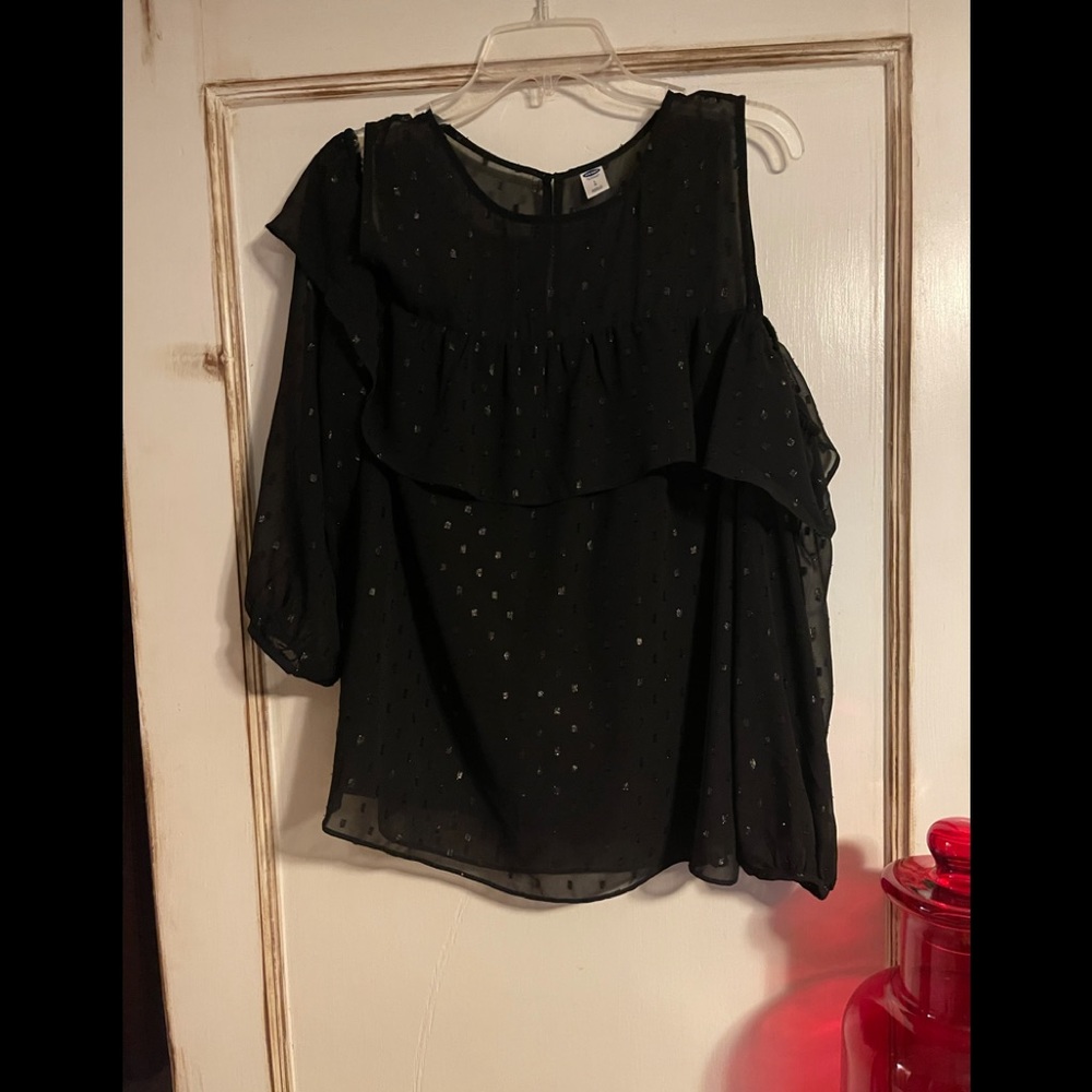 Cold shoulder blouse